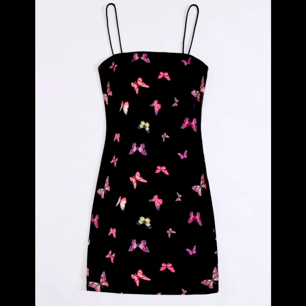 Butterfly Bodycon Dress